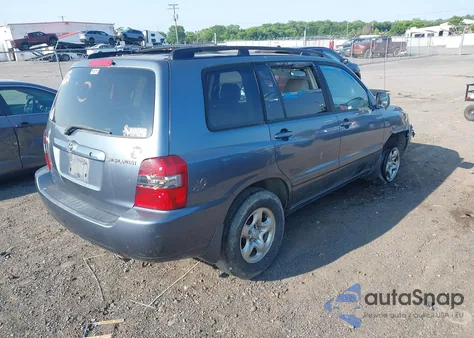 2006 Toyota Highlander Sport V6/V6 from USA, damaged, VIN JTEGP21A660093592